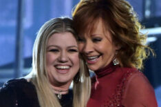 Kelly Clarkson and Reba McEntire